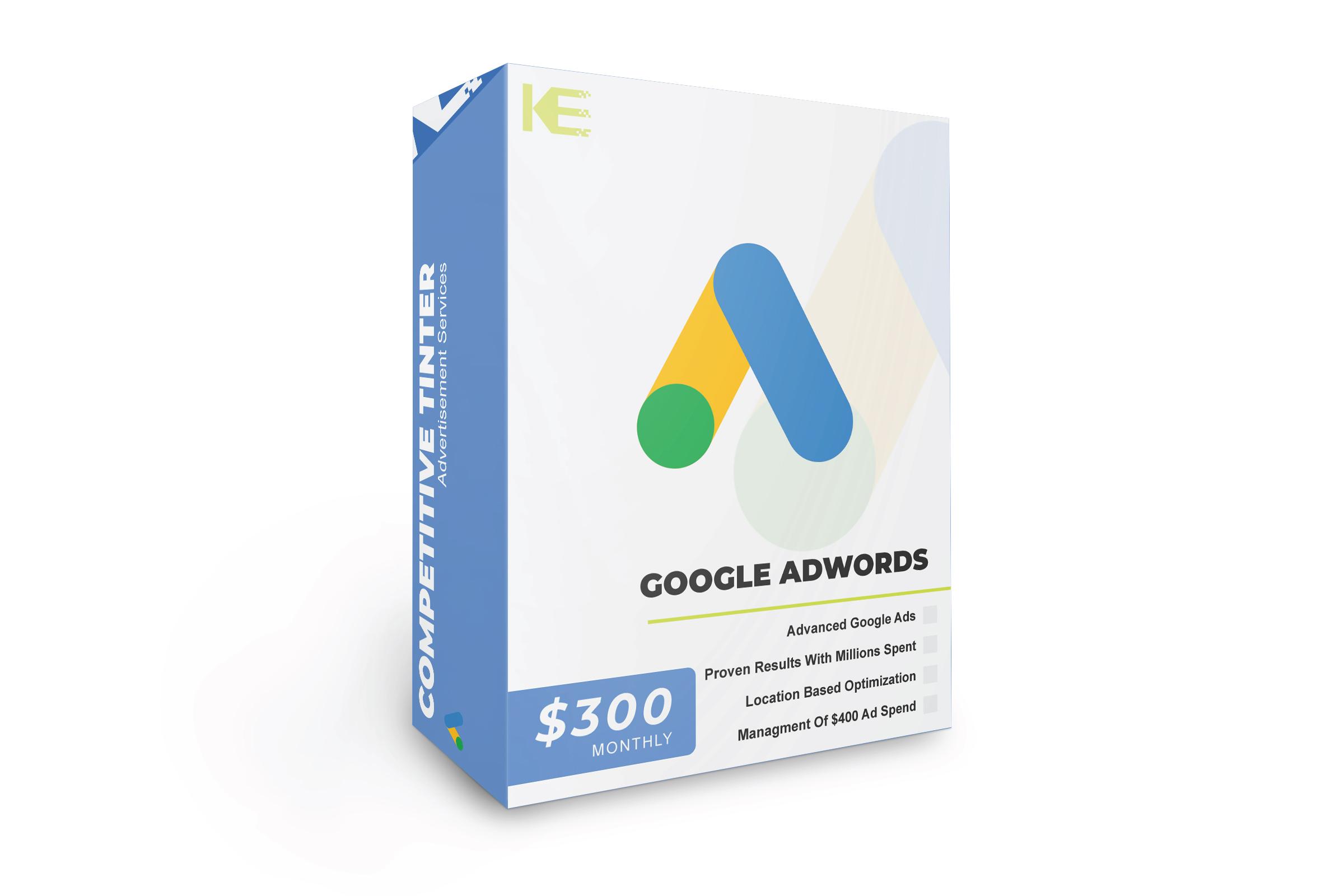 Google Ads creative for Kepler's Competitive Tint Plan