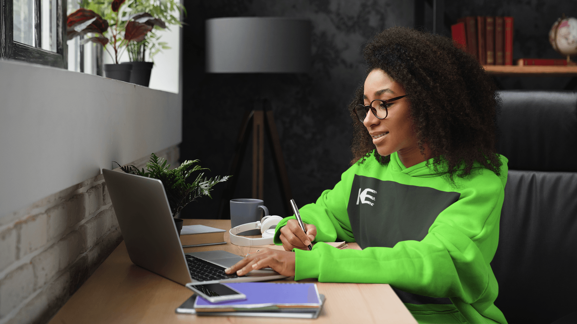 Kepler Agency professional reviewing data in an office